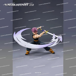 Planet Gates Tonsenarttoys Dragon Ball SHF Trunks Super Saiyan SSJ SSJ2 05A 05B Tonsen Arttoys Custom Accessories Anime Action Figures Toys