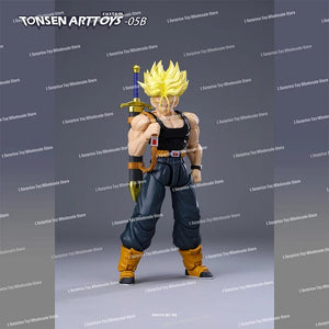Planet Gates Tonsenarttoys Dragon Ball SHF Trunks Super Saiyan SSJ SSJ2 05A 05B Tonsen Arttoys Custom Accessories Anime Action Figures Toys