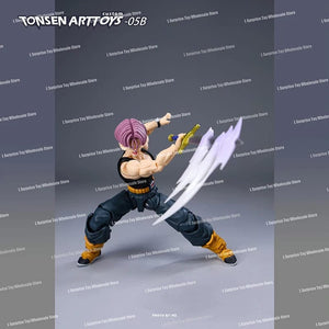 Planet Gates Tonsenarttoys Dragon Ball SHF Trunks Super Saiyan SSJ SSJ2 05A 05B Tonsen Arttoys Custom Accessories Anime Action Figures Toys
