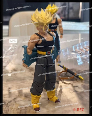 Planet Gates Tonsenarttoys Dragon Ball SHF Trunks Super Saiyan SSJ SSJ2 05A 05B Tonsen Arttoys Custom Accessories Anime Action Figures Toys