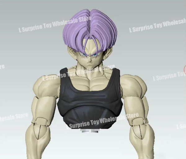Planet Gates Tonsenarttoys Dragon Ball SHF Trunks Super Saiyan SSJ SSJ2 05A 05B Tonsen Arttoys Custom Accessories Anime Action Figures Toys