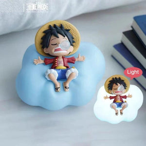 Planet Gates Tony Tony Chopper One Piece Luffy Zoro Nami Sanji Night Light Anime Figure Lamp Soft Light Bedroom Bedside LED Light Room Children Toys Gift