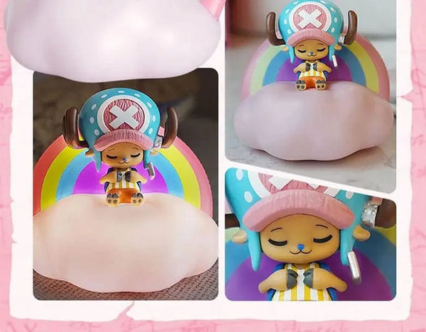Planet Gates Tony Tony Chopper One Piece Luffy Zoro Nami Sanji Night Light Anime Figure Lamp Soft Light Bedroom Bedside LED Light Room Children Toys Gift