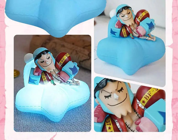 Planet Gates Tony Tony Chopper One Piece Luffy Zoro Nami Sanji Night Light Anime Figure Lamp Soft Light Bedroom Bedside LED Light Room Children Toys Gift