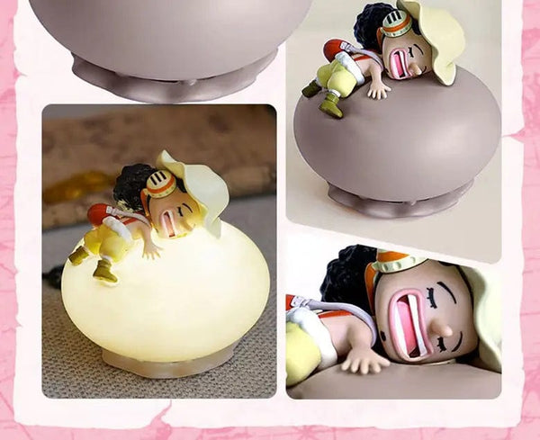 Planet Gates Tony Tony Chopper One Piece Luffy Zoro Nami Sanji Night Light Anime Figure Lamp Soft Light Bedroom Bedside LED Light Room Children Toys Gift