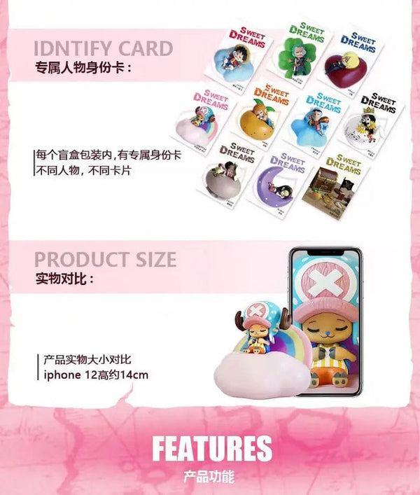 Planet Gates Tony Tony Chopper One Piece Luffy Zoro Nami Sanji Night Light Anime Figure Lamp Soft Light Bedroom Bedside LED Light Room Children Toys Gift