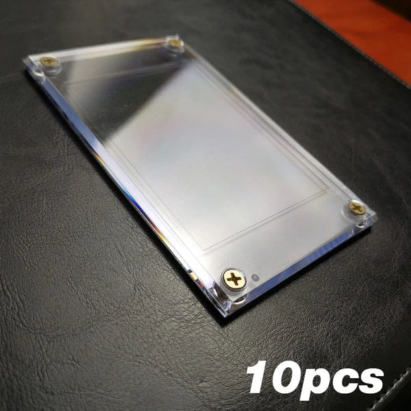 Planet Gates Top Loader Plastic Collect Holder Protector Board Game Trading Card Cards Outer Sleeves TCG Game Collection Card Hobbies Storage