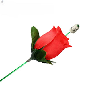 Planet Gates torch to flower Torch To Flower Fire Magic Tricks Flame Change Into Rose Professional Magician Joke Illusion Magia Props
