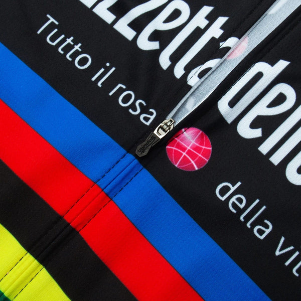 Tour Of Italy Men's Cycling Jersey Sets Bicycle Short Sleeve Cycling Clothing Bike Maillot Breathable Cycling Jersey Bib Shorts