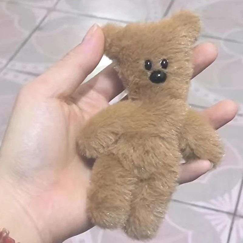 Planet Gates toy onesize Soft Teddy Bear Keychain Pendant Cartoon Cute Plush Doll Toy Kawaii Soft Stuffed Bag Charms Decorations For Children Gift 1PC