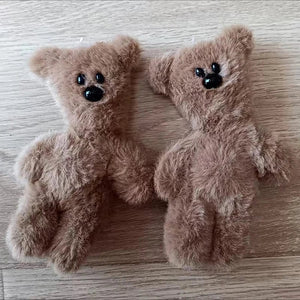 Planet Gates toy onesize Soft Teddy Bear Keychain Pendant Cartoon Cute Plush Doll Toy Kawaii Soft Stuffed Bag Charms Decorations For Children Gift 1PC