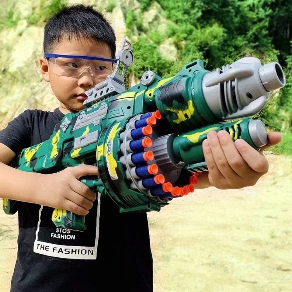 Planet Gates Toys Cool Nerfs Gun Children Electric Continuous Launch Electric Toy Gun Bb Gun Military Firearms Series Soft Bullet Gun Sniper