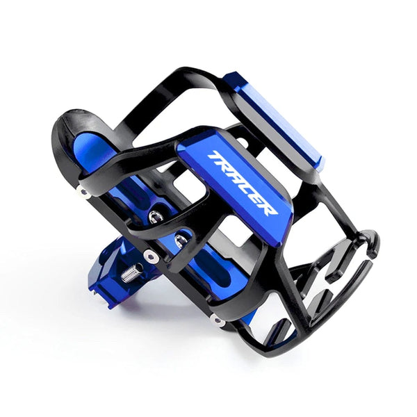 Planet Gates TRACER Blue For Yamaha Tracer 700 900 700Gt 900Gt 7GT 9GT 7 9 GT Tracer9 Tracer7 Motorcycle CNC Beverage Water Bottle Drink Cup Holder Mount
