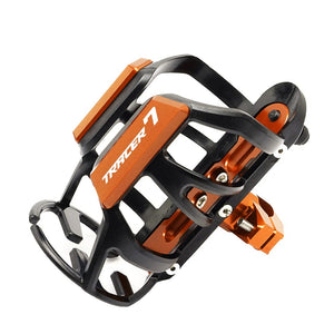 Planet Gates Tracer7 Orange For Yamaha Tracer 700 900 700Gt 900Gt 7GT 9GT 7 9 GT Tracer9 Tracer7 Motorcycle CNC Beverage Water Bottle Drink Cup Holder Mount
