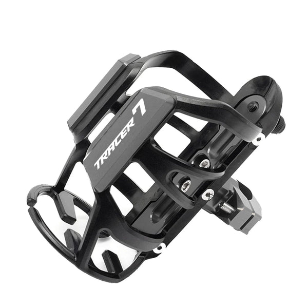 Planet Gates Tracer7 Titanium For Yamaha Tracer 700 900 700Gt 900Gt 7GT 9GT 7 9 GT Tracer9 Tracer7 Motorcycle CNC Beverage Water Bottle Drink Cup Holder Mount