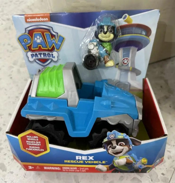 Planet Gates tracker Original Paw Patrol 10kinds Vehicle Car Ryder Tracker Everest Chase Rex Skye Rocky Marshall Zuma Action Figure Birthday Gift Toy