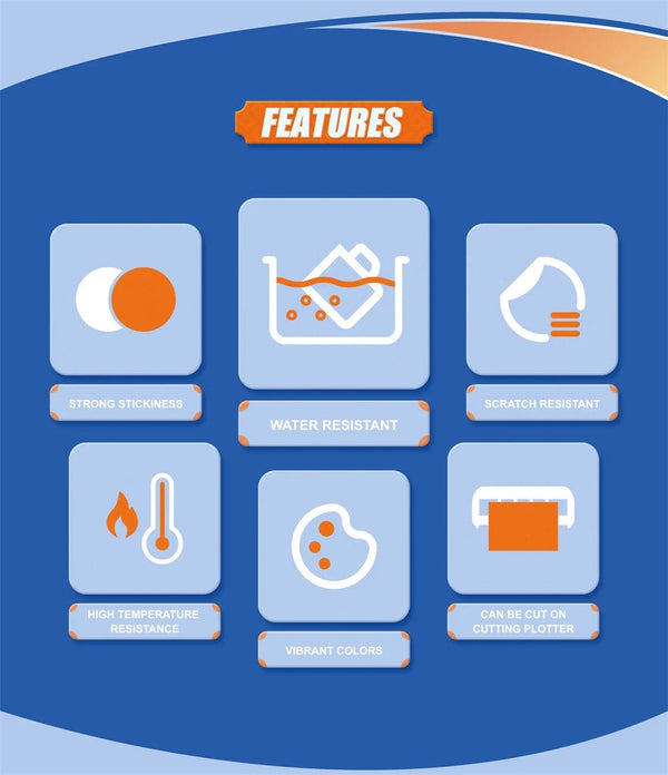 Planet Gates Transparent 10PCS 100% Transparent A4 Waterproof Transparent Printable Vinyl Sticker Paper for Inkjet Printer Clear Vinyl Label Copy Paper