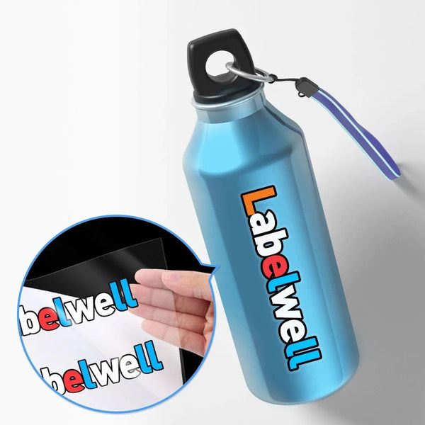 Planet Gates Transparent 10PCS 100% Transparent A4 Waterproof Transparent Printable Vinyl Sticker Paper for Inkjet Printer Clear Vinyl Label Copy Paper