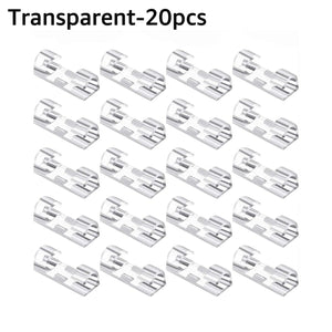 Planet Gates Transparent-20pcs Untoom Cable Organizer Clips Desktop Wall USB Cable Management Wire Winder Manager PC Cable Cellphone Charging Data Line Winder