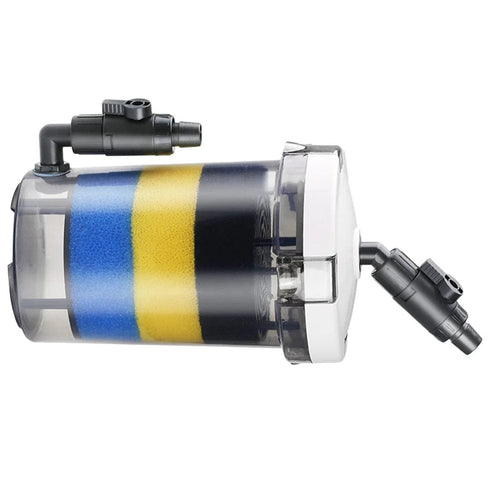 Planet Gates Transparent / 29X16X16CM Front Grass Cylinder Filter Fish Tank Aquarium Equipment Water Pump Submersible