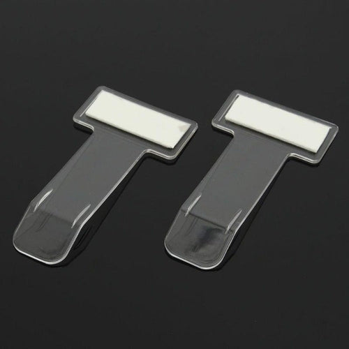 Planet Gates Transparent / 2pcs 2pcs Car Styling Parking Ticket Clips, Auto Fastener Card Bill Holder Windshield Organizer Stickers