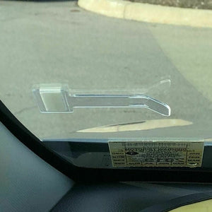 Planet Gates Transparent / 2pcs 2pcs Car Styling Parking Ticket Clips, Auto Fastener Card Bill Holder Windshield Organizer Stickers