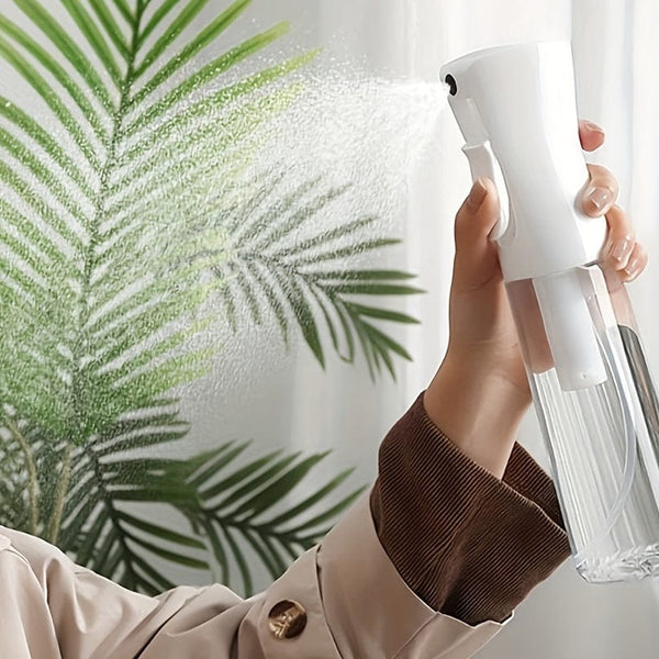 Planet Gates Transparent 300ml 1pc Adjustable High Pressure Atomizing Hydration Spray Bottle - Perfect for Alcohol Disinfection & Watering Your Plants!