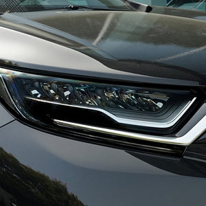 Planet Gates Transparent 30cmX100cm Transparent Car Shaped Headlights And Tail Lights Vinyl Tint Sticker Light Film Set