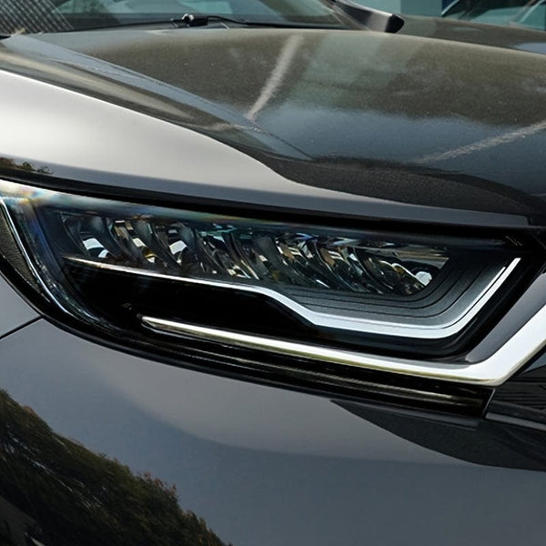 Planet Gates Transparent 30cmX100cm Transparent Car Shaped Headlights And Tail Lights Vinyl Tint Sticker Light Film Set