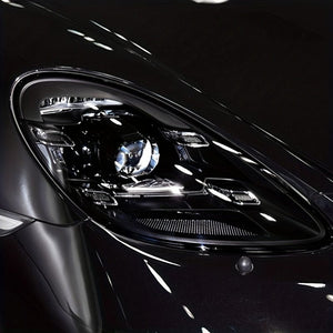 Planet Gates Transparent 30cmX100cm Transparent Car Shaped Headlights And Tail Lights Vinyl Tint Sticker Light Film Set