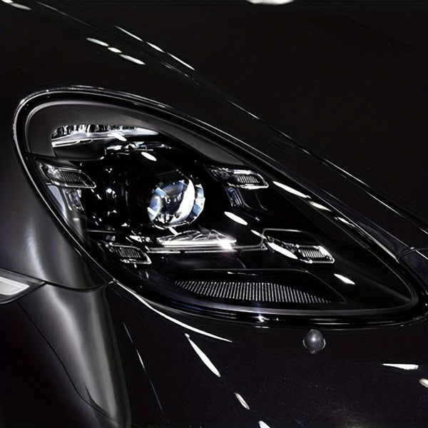 Planet Gates Transparent 30cmX100cm Transparent Car Shaped Headlights And Tail Lights Vinyl Tint Sticker Light Film Set