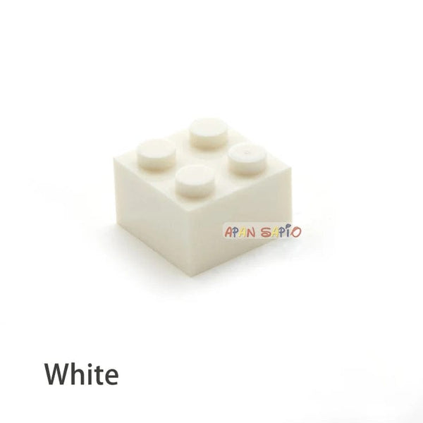 Planet Gates Transparent Blue 60pcs DIY Building Blocks Thick Figures Bricks 2x2 Dots Educational Creative Size Compatible With 3003 Plastic Toys for Children