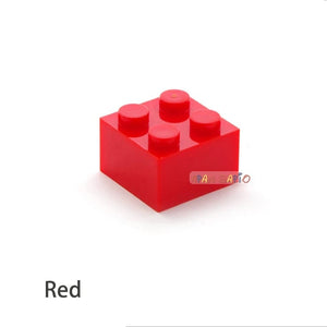 Planet Gates Transparent Blue 60pcs DIY Building Blocks Thick Figures Bricks 2x2 Dots Educational Creative Size Compatible With 3003 Plastic Toys for Children