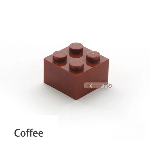 Planet Gates Transparent Blue 60pcs DIY Building Blocks Thick Figures Bricks 2x2 Dots Educational Creative Size Compatible With 3003 Plastic Toys for Children