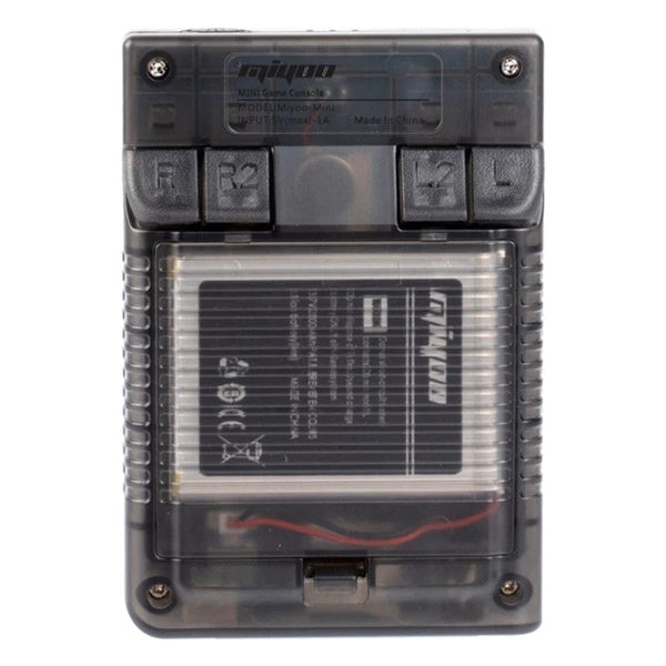 Planet Gates Transparent Blue / CHINA MIYOO MINI V4 PortableRetro Handheld Game Console 2.8Inch IPS Screen Video Game Consoles Linux System Classic Gaming Emulator