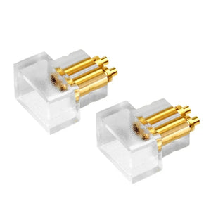 Planet Gates Transparent Concave / 5 Pairs 2 Pin 0.7mm 0.8mm Male Flat Convex Concave Double Needle 0.78mm Connector Female Socket Headphone Plug Consumer Electronics