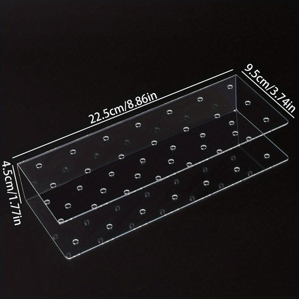 Planet Gates Transparent-Large 1pc Cake Pop Holder, Clear Acrylic Cake Pop Stand Display For Weddings Baby Showers Birthday Parties Anniversaries Halloween Candy Decorative