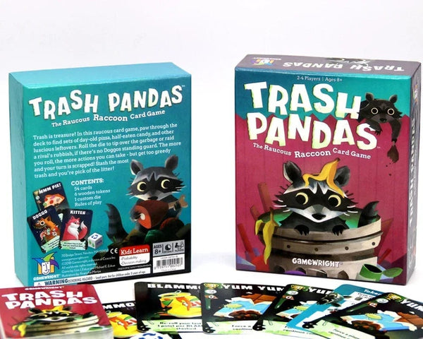 Planet Gates Trash Pandas Board Game Party Family Strategy Game Interesting Card Games (English version)