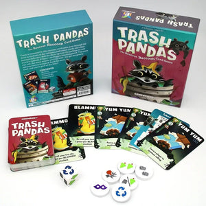 Planet Gates Trash Pandas Board Game Party Family Strategy Game Interesting Card Games (English version)