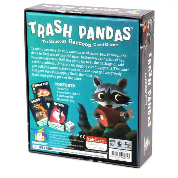 Planet Gates Trash Pandas Board Game Party Family Strategy Game Interesting Card Games (English version)