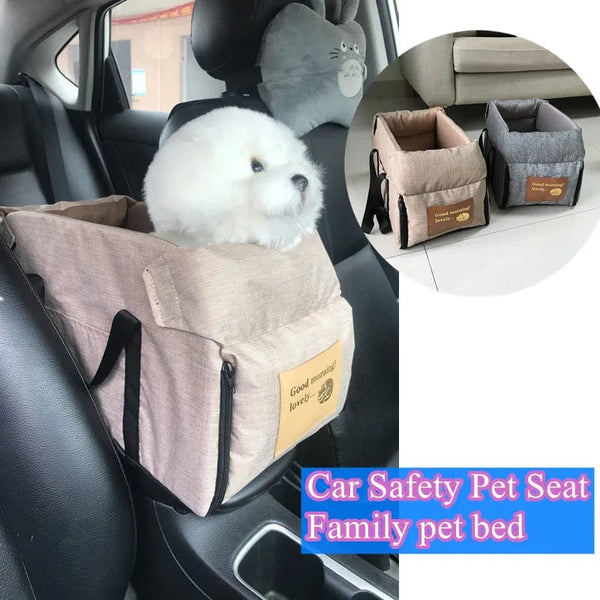 Planet Gates Travel Cat Dog Bed Transport Portable Car Central Safety Pet Seat Cat Dog Carrier Protector For medium/small Dog  Bag Accessorie