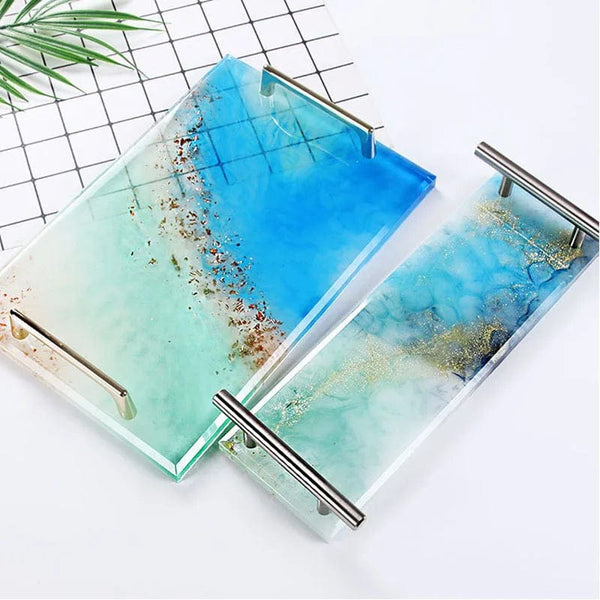 Planet Gates Tray Silicone Mold DIY Resin Mold Crystal Epoxy Silicone Mold Fruit Disc Tea Plate Tabletop Coaster Making Molds Tool