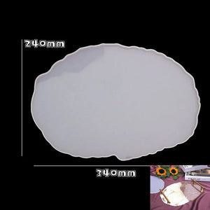 Planet Gates Tray Silicone Mold DIY Resin Mold Crystal Epoxy Silicone Mold Fruit Disc Tea Plate Tabletop Coaster Making Molds Tool