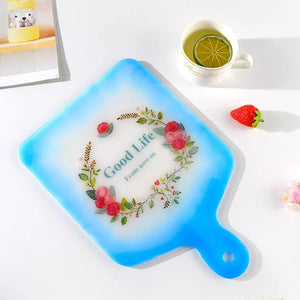 Planet Gates Tray Silicone Mold DIY Resin Mold Crystal Epoxy Silicone Mold Fruit Disc Tea Plate Tabletop Coaster Making Molds Tool
