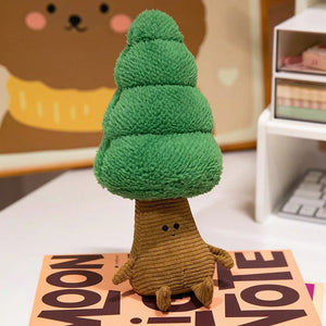 Planet Gates Tree 25cm Kawaii Stuffed Soft Plush Plants Lifelike Potted Plant Ramen Food Plush Doll PineTree Noodles Bunker Princess Castle Pillow Toy