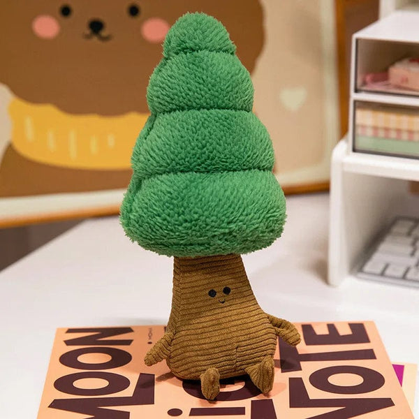 Planet Gates Tree 25cm Kawaii Stuffed Soft Plush Plants Lifelike Potted Plant Ramen Food Plush Doll PineTree Noodles Bunker Princess Castle Pillow Toy