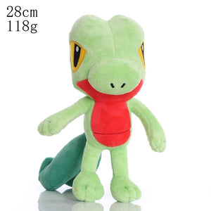 Planet Gates Treecko 28cm Pokemon Plush Toy Anime Figure Charizard Mewtwo Blastoise Mew Eevee Gengar Pikachu Stuffed Doll Sprigatito Toy Kids Xmas Gift