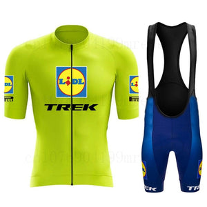 Planet Gates Trek 2024 Summer Team Cycling Jersey Set Ciclismo Clothing MTB Bike Clothes Uniform Maillot Ropa Ciclismo Bicycle Suit Hombre