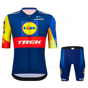 Planet Gates Trek 2024 Summer Team Cycling Jersey Set Ciclismo Clothing MTB Bike Clothes Uniform Maillot Ropa Ciclismo Bicycle Suit Hombre