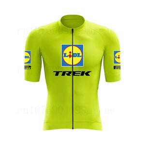 Planet Gates Trek 2024 Summer Team Cycling Jersey Set Ciclismo Clothing MTB Bike Clothes Uniform Maillot Ropa Ciclismo Bicycle Suit Hombre